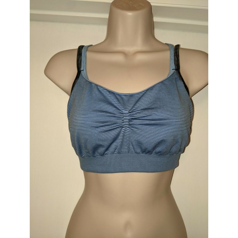 Calia by Carrie Underwood Inner Power Seamless Strappy Sports Bra size SM XS